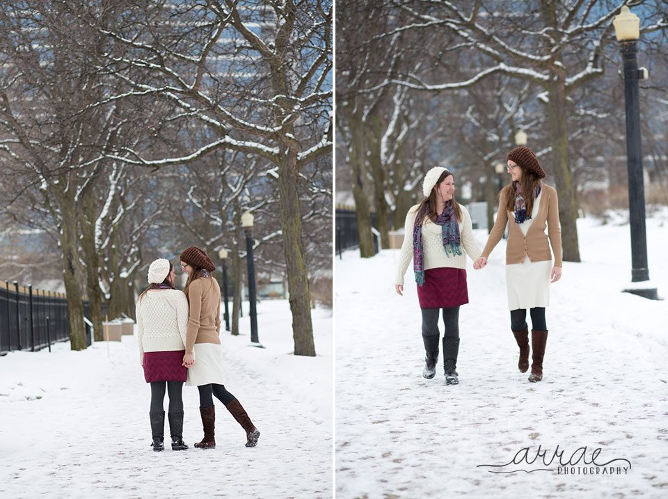 002_grand rapids engagement session snowy